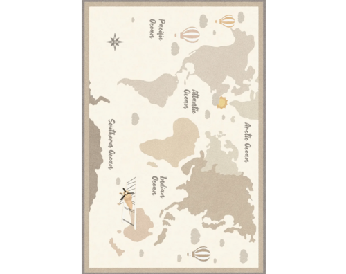 שטיח ילדים Tiny Travelers-120/70 Deluxe