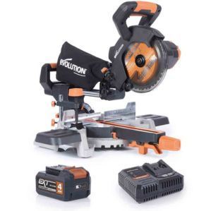 EVOLUTION R185SMS LI - מסור פנדל נטען 