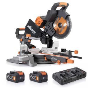EVOLUTION R255SMS DB LI - מסור פנדל שולחני נטען 