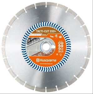 הוסקוורנה Tacti-Cut S50+350 - להב יהלום 350 מ"מ בנזין/שולחן/כביש