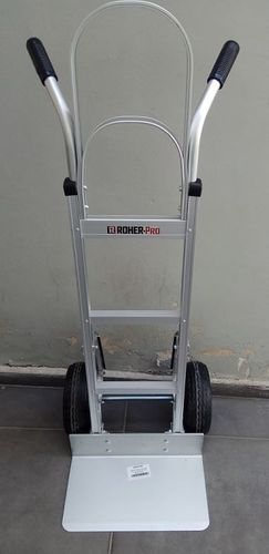 עגלת סבלים אלומיניום קשת גבוהה עם מחליקיים גלגלים פניאומטים טאיוואן