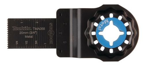 מקיטה TMA058 - להב מולטיטול ישר Bi-Metal למתכת 20x30 מ