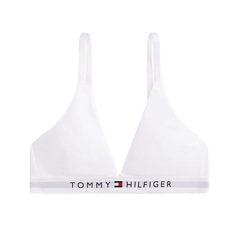 גוזיה TOMMY JEANS מידות XS-L לנשים בגוון לבן