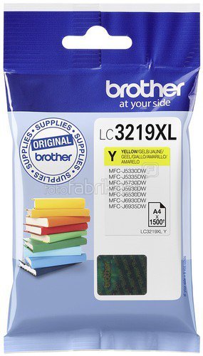 ראש דיו צהוב מקורי Brother LC3219XLY