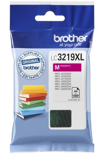 ראש דיו אדום מקורי Brother LC3219XLM