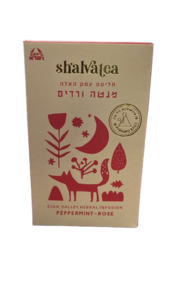 חליטת עמקה האלה - מנטה ורדים