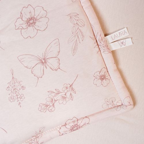 סט מצעים לעריסה עם כרית נחשוש 100% כותנה - Spring