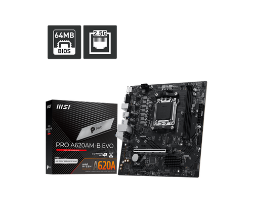 לוח אם MSI PRO A620AM-B EVO