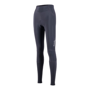 מכנס לרכיבת אופניים נשים חורף ארוך MODERNA LADY TIGHT שחור טרמי מחמם ומנדף