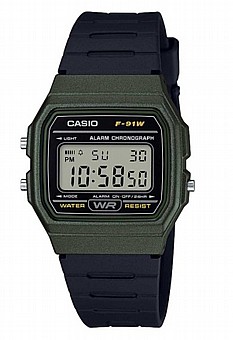 שעון יד ‏דיגיטלי Casio F-91WM-3ADF