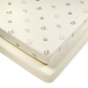 זוג סדינים ללול 100% כותנה - Teddy