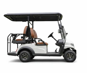 רכב תפעולי חשמלי פרימיום סוללה ליתיום 48V 105Ah כמות נוסעים-4 דגם GREENMAN GVF2+2A