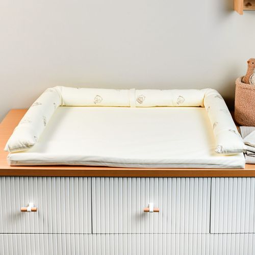 משטח החתלה לשידת תינוק 100% כותנה - Teddy