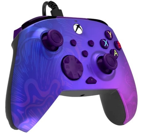 בקר משחק חוטי Turtle Beach Rematch Advanced Wired Purple Fade