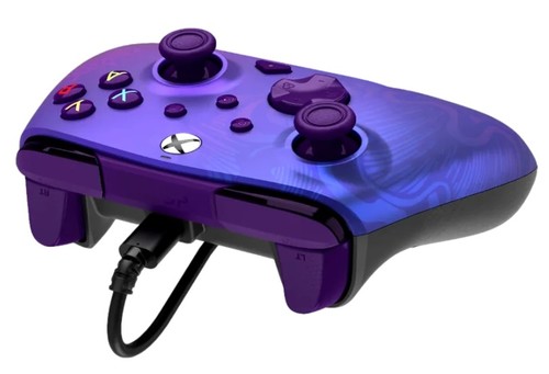 בקר משחק חוטי Turtle Beach Rematch Advanced Wired Purple Fade