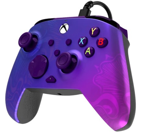 בקר משחק חוטי Turtle Beach Rematch Advanced Wired Purple Fade