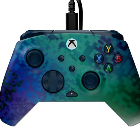 בקר משחק חוטי Turtle Beach Rematch Advanced Wired Glitch Green