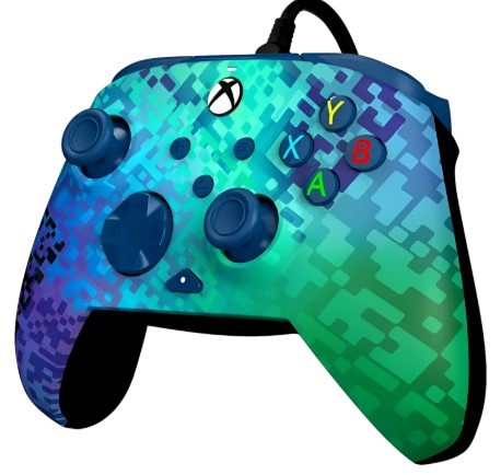 בקר משחק חוטי Turtle Beach Rematch Advanced Wired Glitch Green