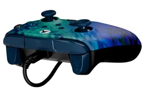 בקר משחק חוטי Turtle Beach Rematch Advanced Wired Glitch Green