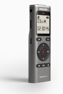 טייפ מנהלים Philips VoiceTracer DVT1170 מקליט קול דיגיטלי 8GB