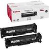 טונר מקורי CANON CRG 718 BK VP