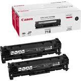 טונר מקורי CANON CRG 718 BK VP