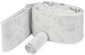 סט מצעים 2 חלקים ללול תינוק 100% כותנה - Elephant