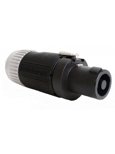 מחבר ספיקון 4 לכבל Switchcraft HPCC4FT (נעילת סיבוב)