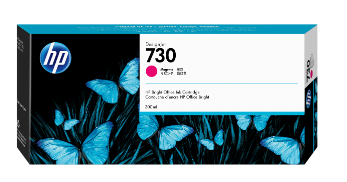 HP 730 300-ml Magenta DesignJet Ink Cartridge