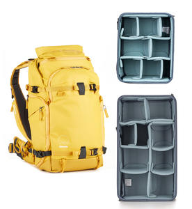 תיק גב Shimoda Designs 520-120 Action X25 V2 Starter Kit With Small Mirrorless Core Unit (Yellow)