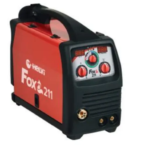  HELVI Fox 211 - רתכת CO2 אינוורטר 200A משולבת MMA + MIG + TIG ת. איטליה
