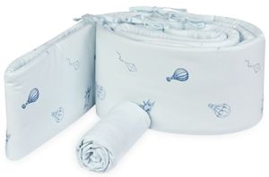 סט מצעים 2 חלקים ללול תינוק 100% כותנה - Hot Air Balloon