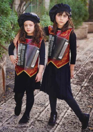 ווסט לתחפושת מנגן/ת ליום תחפושות בגן