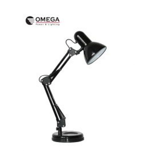 מנורת שולחן מעוצבת פלמינגו שחור Omega