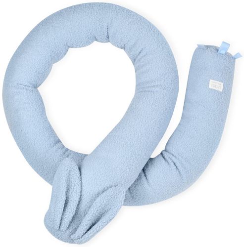 כרית נחשוש עם אוזניים 100% כותנה - טדי תכלת