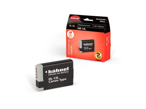 סוללה חליפית Hahnel HL-13L תואמת לסוללה Canon NB-13L