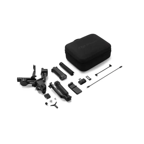קיט גימבל עם מודול מעקב וידית אחיזה DJI RS 5 Combo Kit