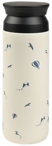 תרמוס נירוסטה מבודד חום/קור 500 מ"ל - כדור פורח