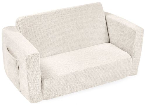 ספונת נפתחת לילדים מבד בוקלה אפנתי ונעים למגע - בז'