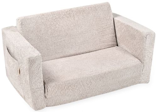 ספונת נפתחת לילדים מבד בוקלה אפנתי ונעים למגע - בז'