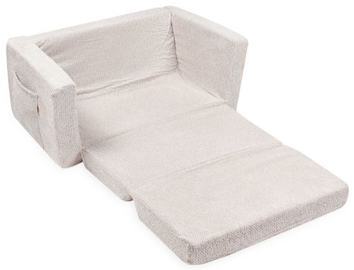 ספונת נפתחת לילדים מבד בוקלה אפנתי ונעים למגע - בז'