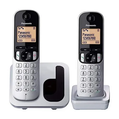 טלפון אלחוטי + שלוחה נוספת ‏ Panasonic KX-TGC212 פנסוניק