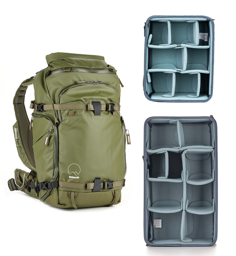 תיק גב Shimoda Designs 520-119 Action X25 V2 Starter Kit With Small Mirrorless Core Unit (Army Green)