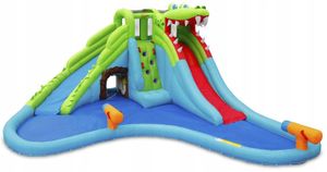 פארק מים מתנפח קרוקודיל רב-פעילות 9517G