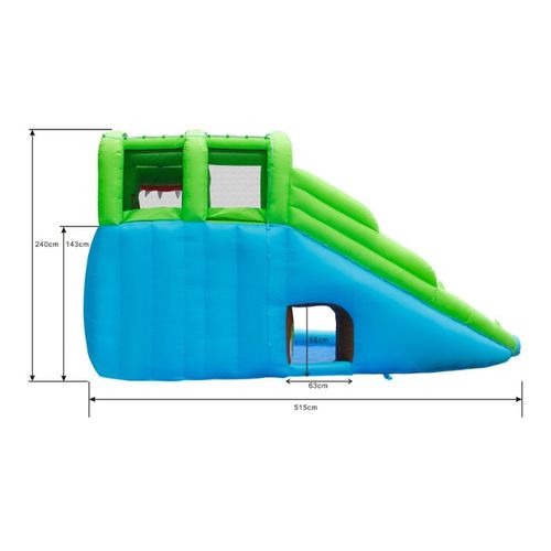 פארק מים מתנפח קרוקודיל רב-פעילות 9517G