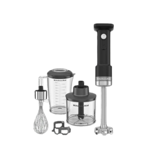 בלנדר מוט אלחוטי עם אביזרים ללא בטרייה Kitchenaid 5KHBRV05BM