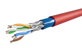 כבל דאטה 500 מטר 4X2X23# CAT 7 F/FTP צבעוניים מבית Teldor
