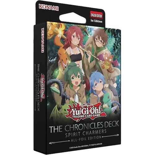 קלפי יוגיהו כרוניקל דק ספיריט צארמרס THE CHRONICLES DECK: Spirit Charmers (All-Foil Edition) Deck - THE CHRONICLES DECK: Spirit Charmers (All-Foil Edition) (CH02)
