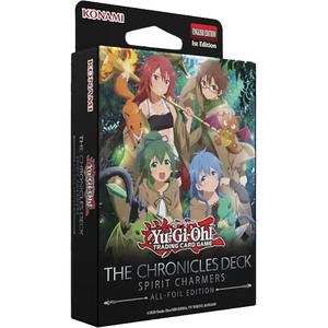 קלפי יוגיהו כרוניקל דק ספיריט צארמרס THE CHRONICLES DECK: Spirit Charmers (All-Foil Edition) Deck - THE CHRONICLES DECK: Spirit Charmers (All-Foil Edition) (CH02)