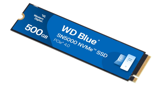 WD 500GB Blue SN5000 PCIe 4.0 M.2 Internal SSD